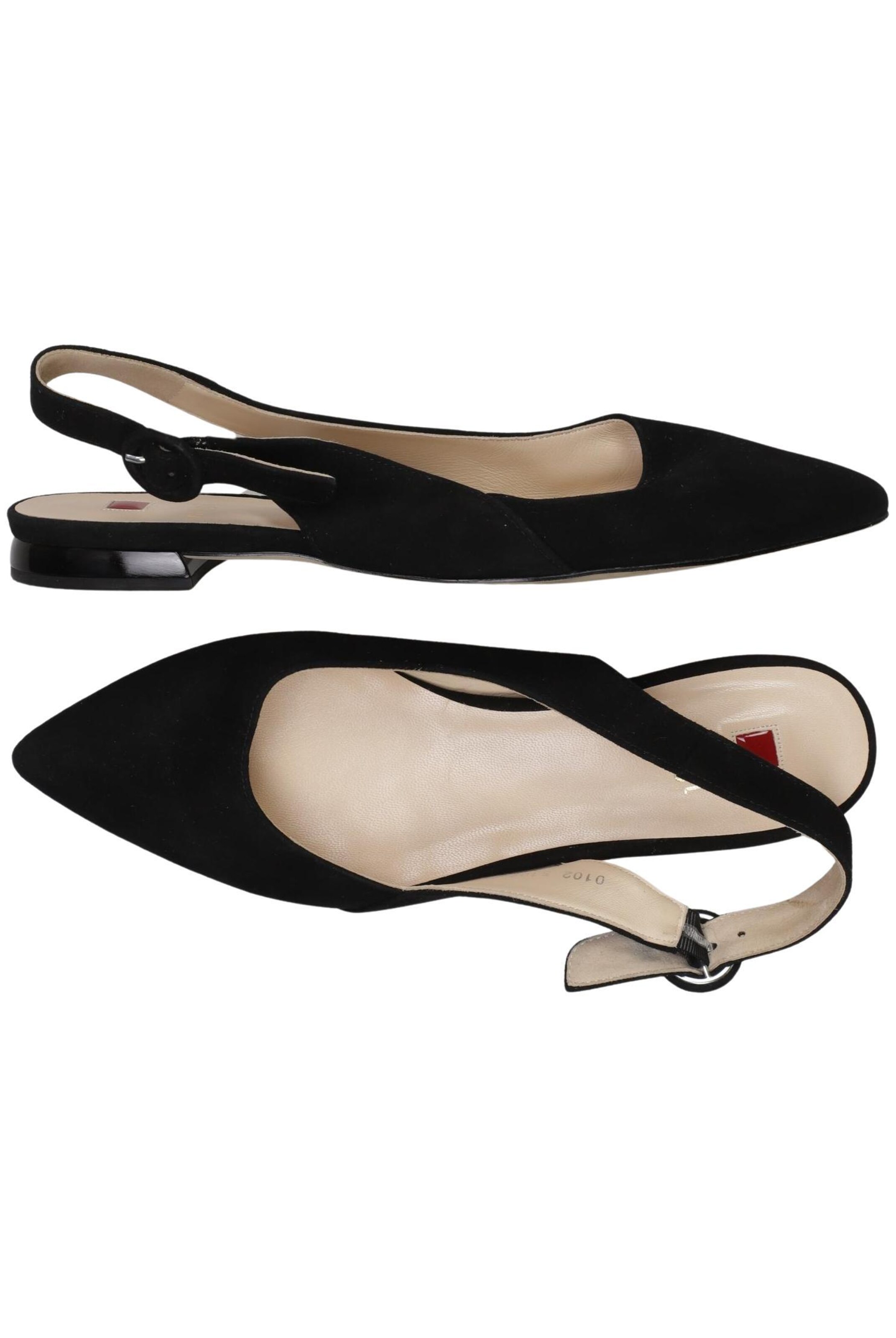 Högl Flats & Loafers in 39 in Black: front