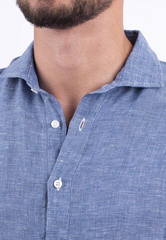 Panareha Regular fit Button Up Shirt 'MAMANUCA' in Blue