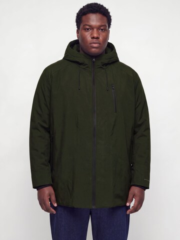 Parka mi-saison JACK & JONES en vert : devant