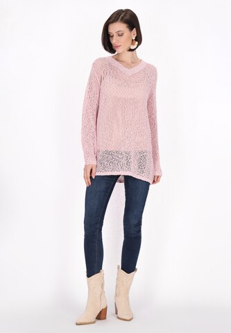 usha FESTIVAL Sweater 'Fashion Lover' in Pink