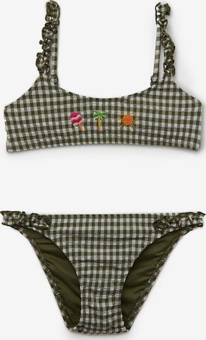 CALZEDONIA Bikini in Green: front