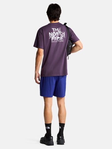 THE NORTH FACE Μπλουζάκι 'All The Way To The Top' σε λιλά