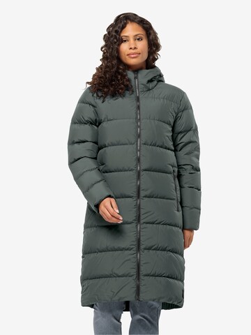 JACK WOLFSKIN Outdoor Coat 'FROZEN PALACE' in Green: front