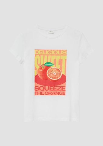 T-Shirt s.Oliver en blanc