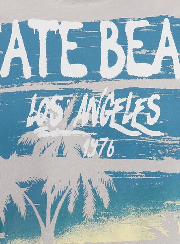 Key Largo Shirt 'MT STATE BEACH' in Grey