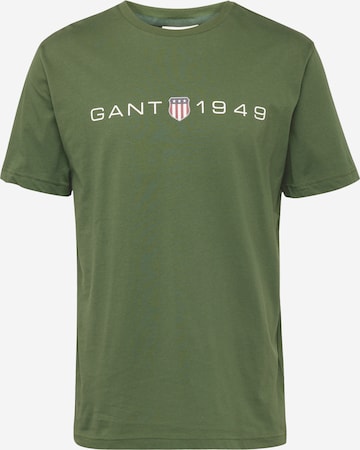 GANT - Camisa em verde: frente