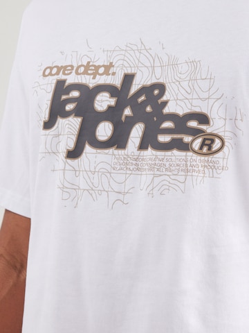 JACK & JONES Μπλουζάκι 'JCOGRID' σε λευκό