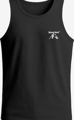 Neverless Shirt 'Apex mountain' in Black: front