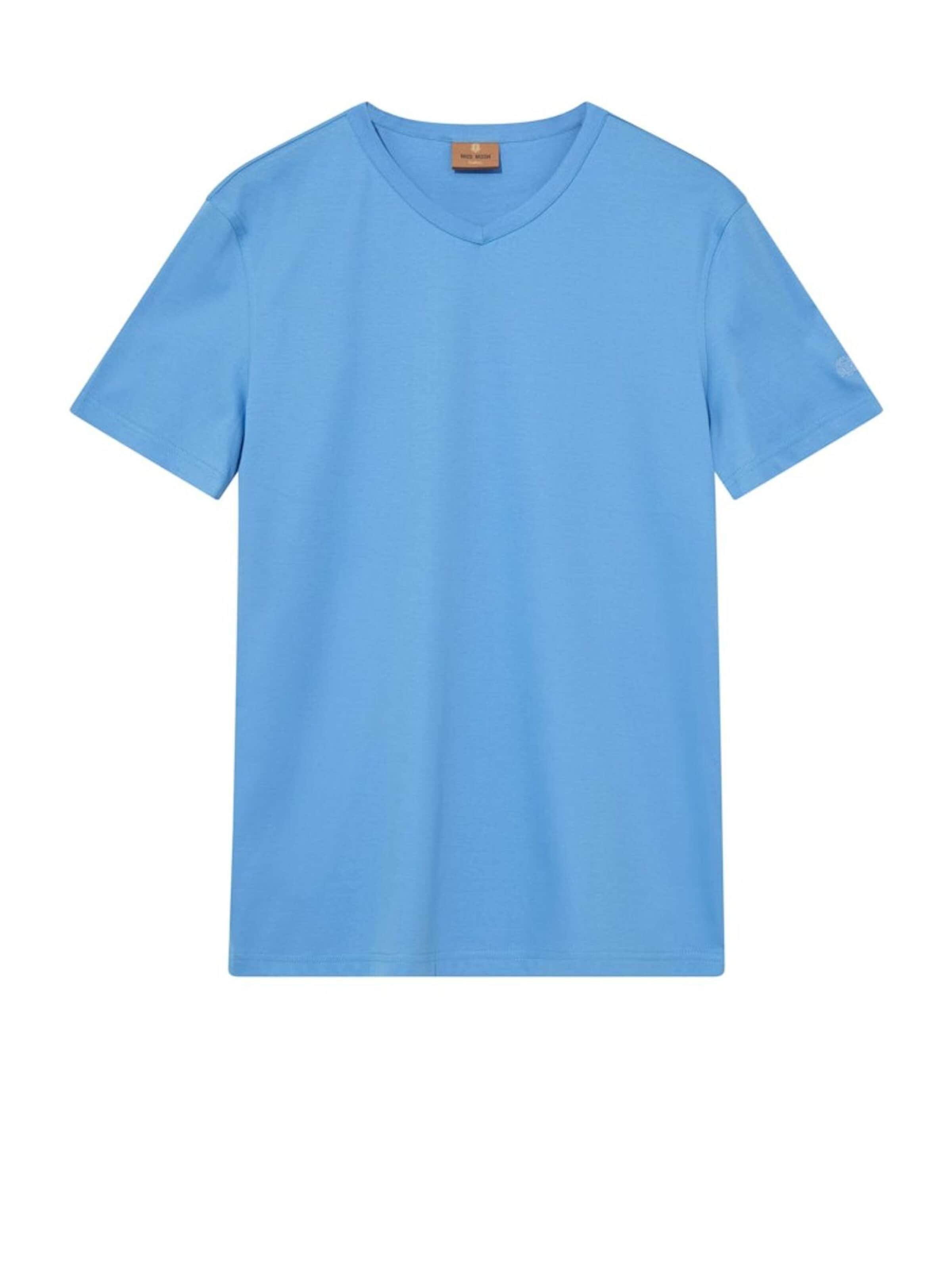 MOS MOSH Shirt 'MMGPerry' in Blue: front