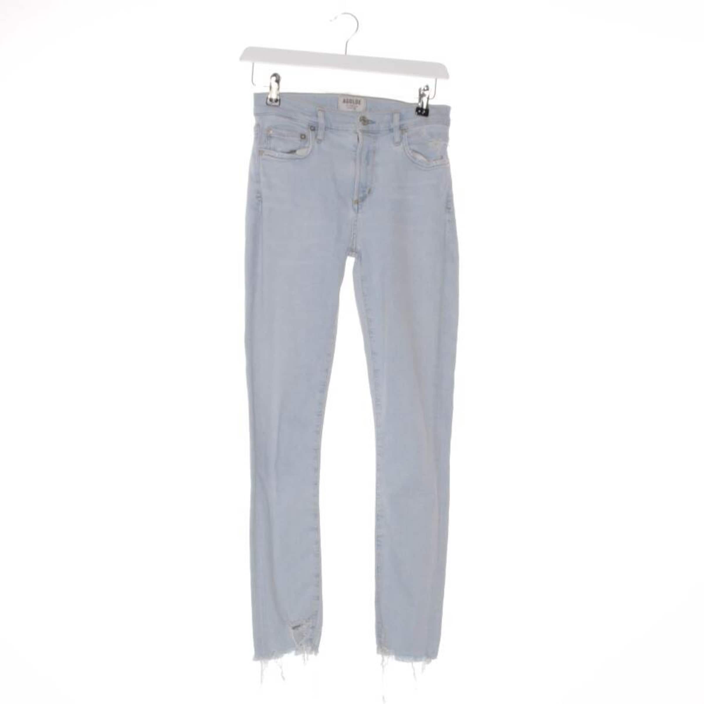 AGOLDE Jeans in 25 in Blue: front