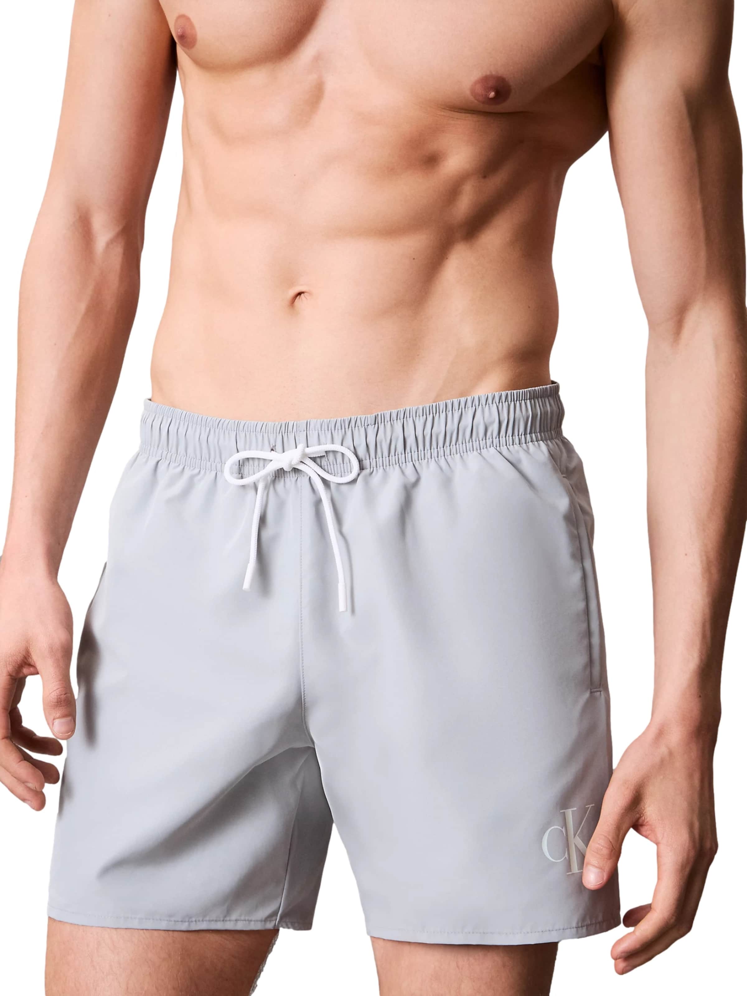 Pantaloncini da bagno di Calvin Klein in grigio