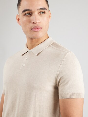 Maglietta 'SLHBerg' di SELECTED HOMME in beige