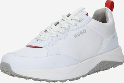HUGO Red Ниски маратонки 'Kane' в сиво / бяло, Преглед на продукта