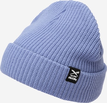 Iriedaily Beanie 'Transition' in Blue: front