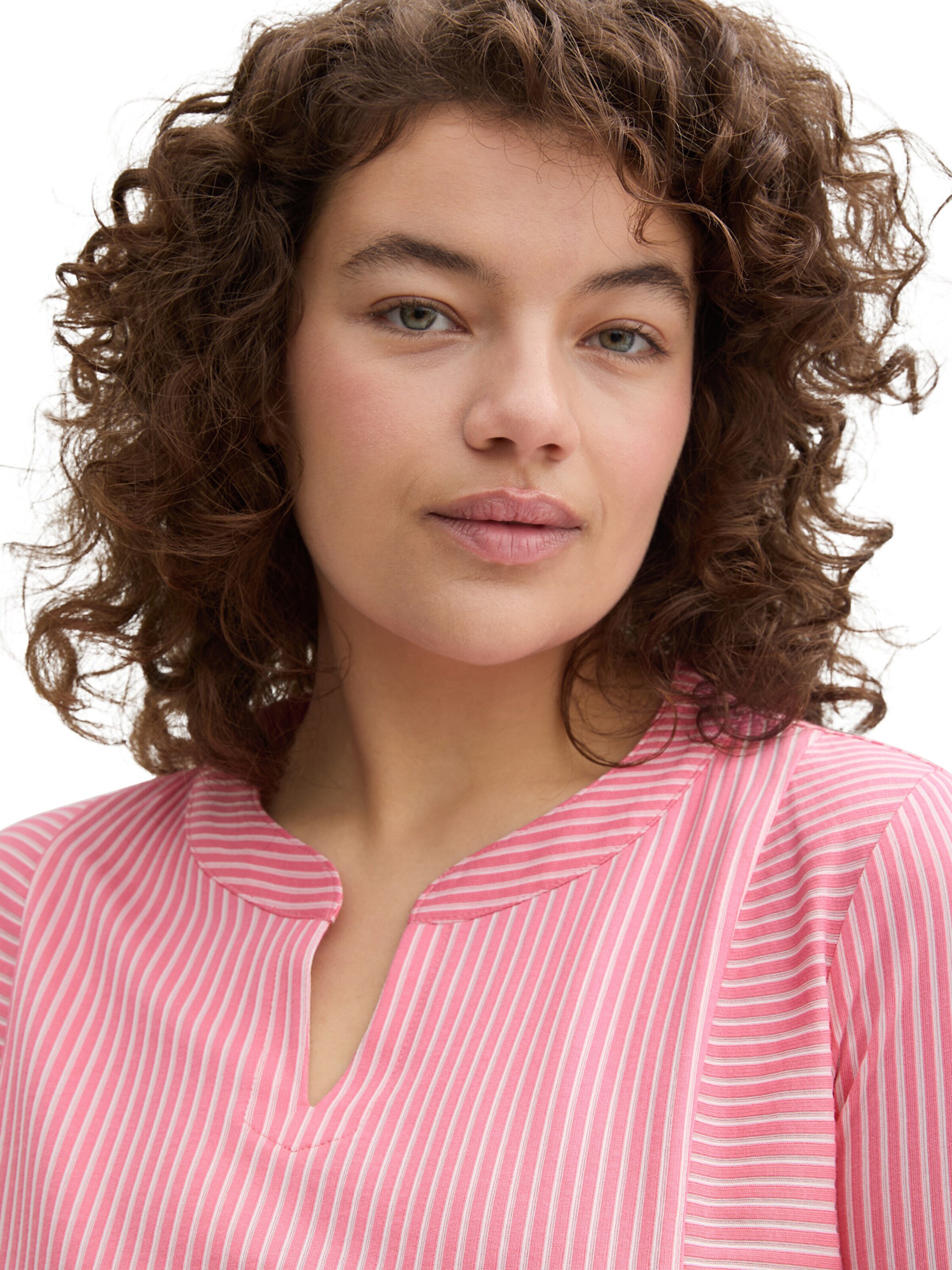 Tom Tailor Women + Bluse in Pink