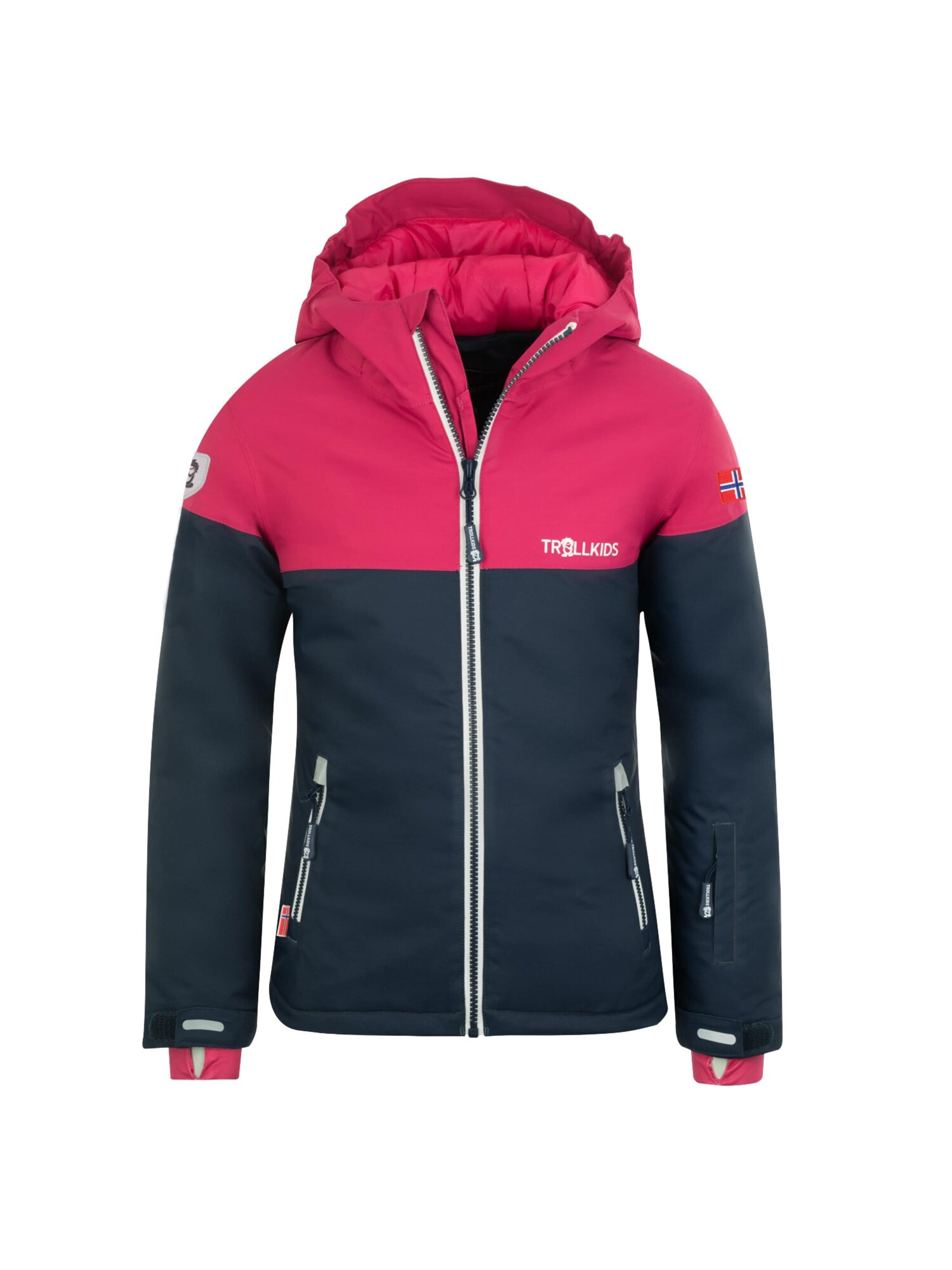 TROLLKIDS Winter Jacket in Blue: front