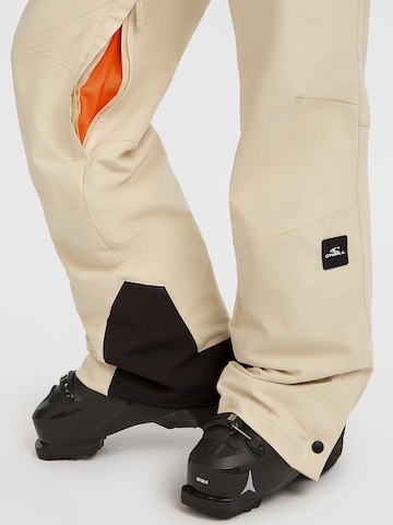 O'NEILL Regular Outdoorbroek 'FWC'Peak Bib' in Beige