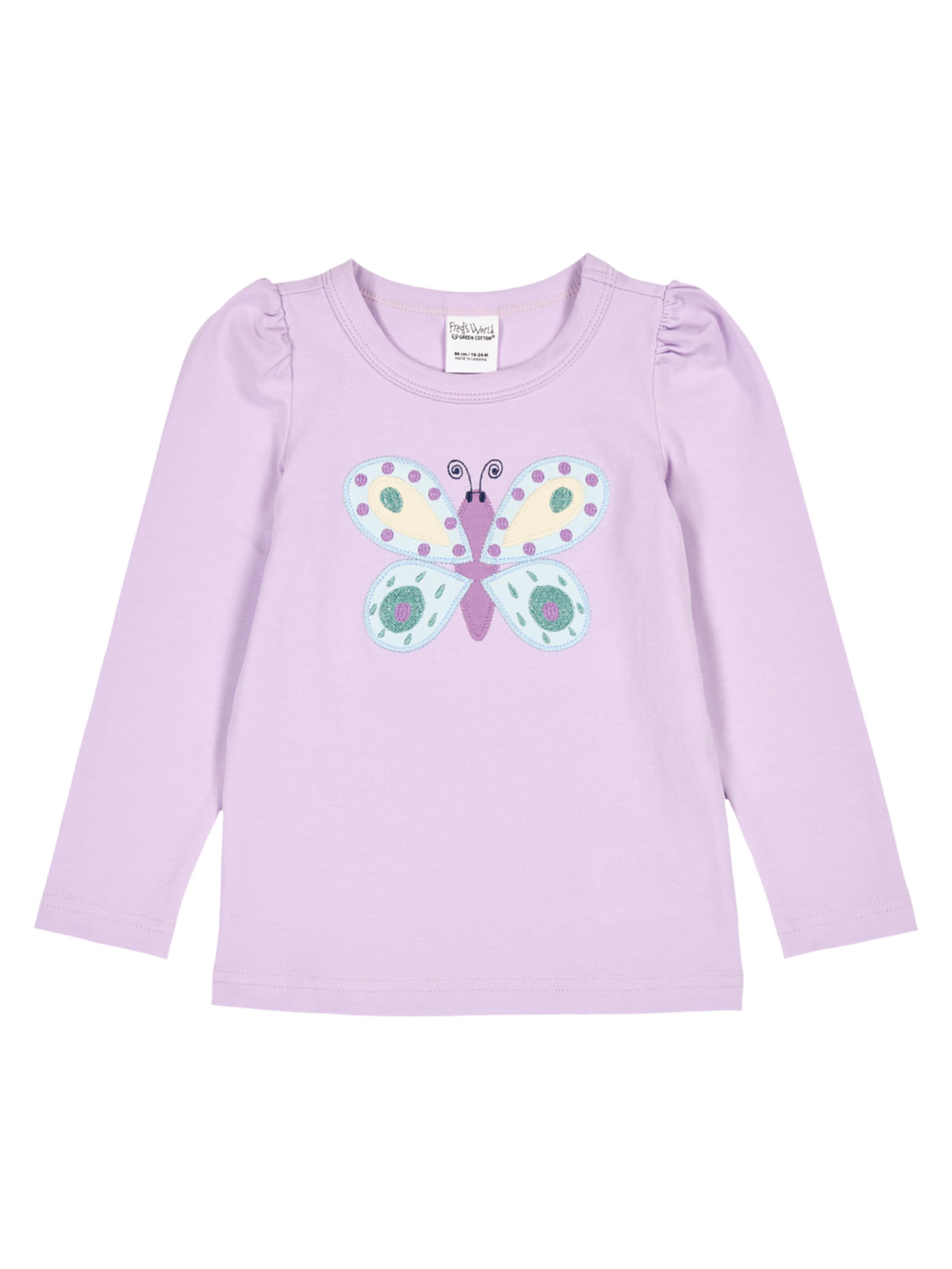 Fred's World by GREEN COTTON - Camisola em roxo: frente