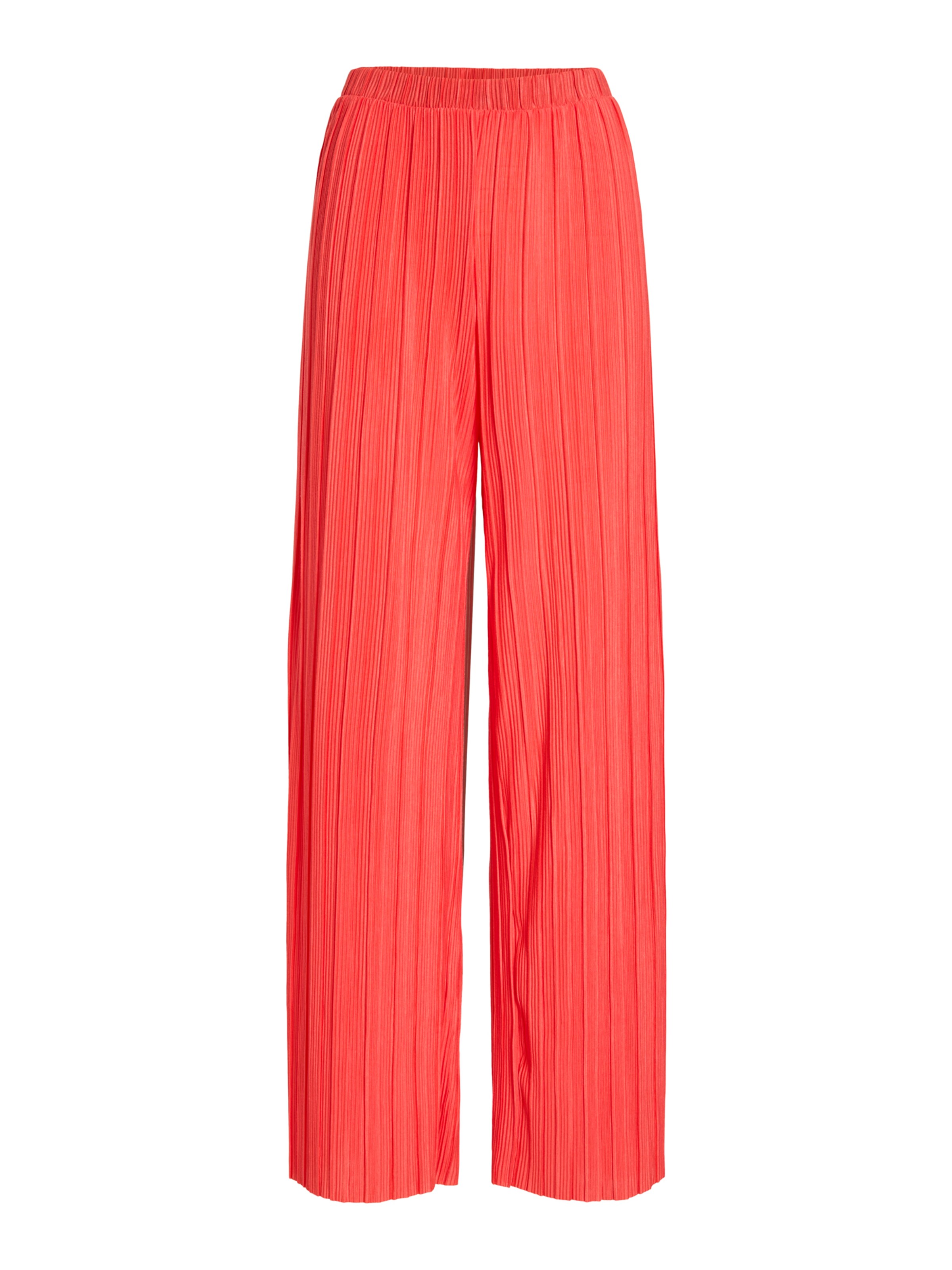 VILA Housut 'VIPLISA' värissä punainen: etupuoli