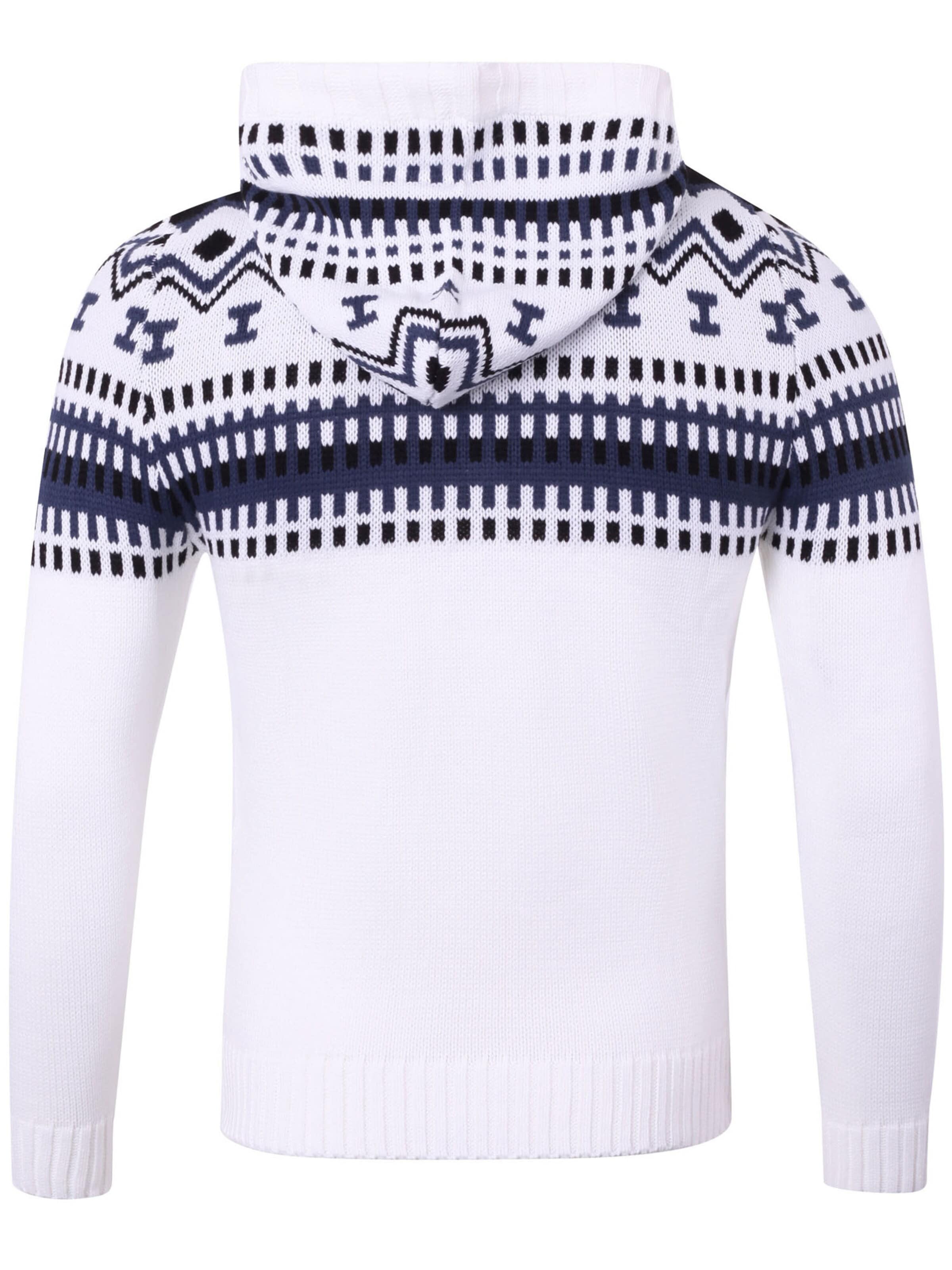 Reslad Pullover 'RS3013'‌‌‌‌‌‌‌‌‌ in Weiß