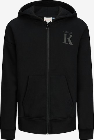 Retour Jeans Collegetakki 'Ferdi' värissä musta: etupuoli