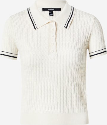 VERO MODA Neulepaita 'VMSilla' värissä valkoinen: etupuoli