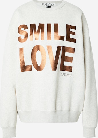 pilka 10Days Megztinis be užsegimo 'Smile Love': priekis