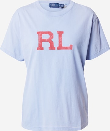 Polo Ralph Lauren - Camisa 'PRIDE' em azul: frente