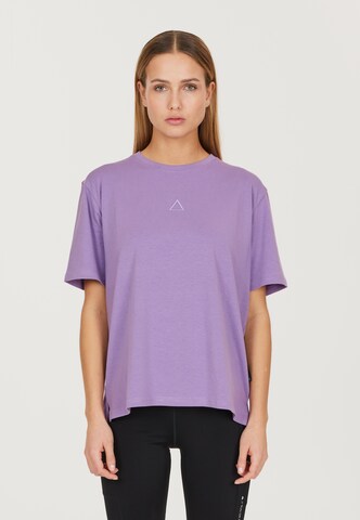 SOS T-Shirt 'Kobla' in Lila: Vorderseite