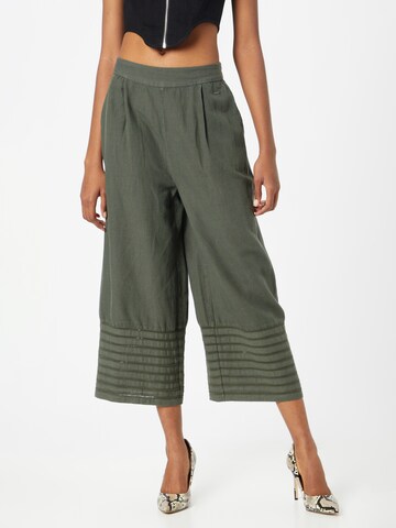 Pepe Jeans Wide leg Pants 'Feva' in Green: front