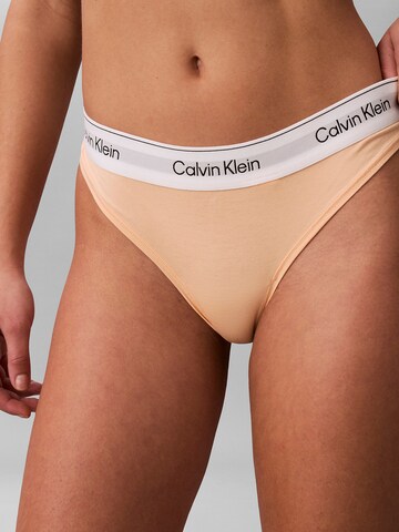 Calvin Klein Underwear String in Orange