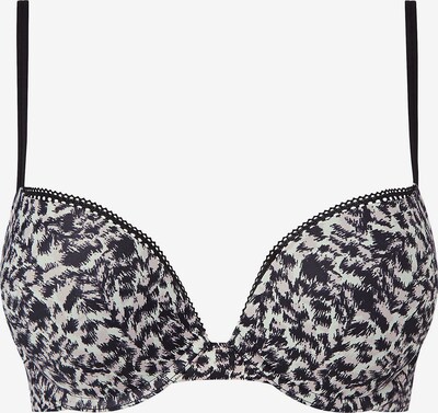 Calvin Klein Underwear Push-Up BH 'Liquid Touch' in schwarz / weiß, Produktansicht