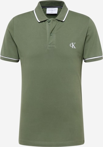 Calvin Klein Jeans Shirt in Green: front