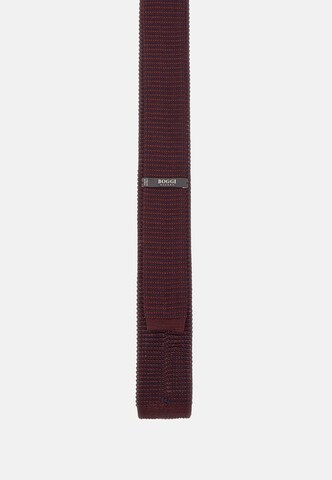 Cravate Boggi Milano en rouge