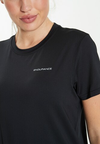 ENDURANCE Performance Shirt 'Yonan' in Black