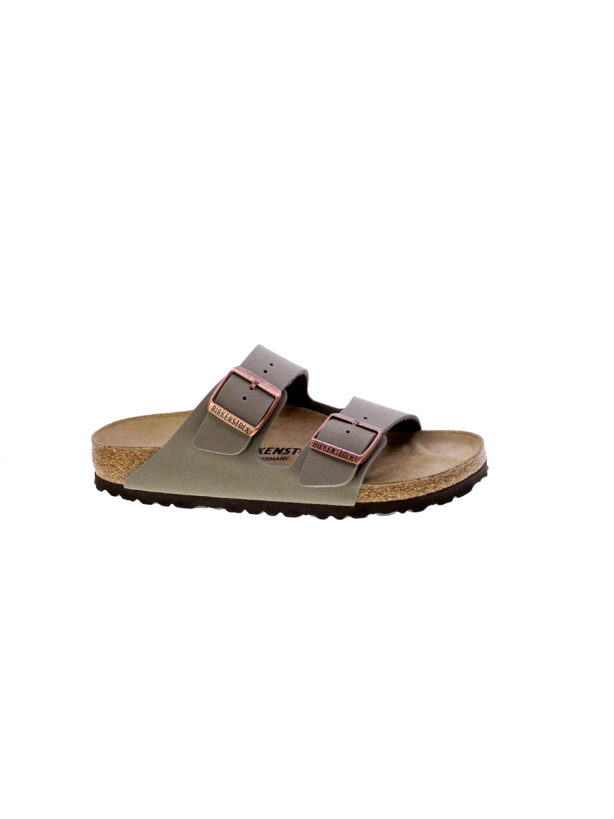 Sandalo di BIRKENSTOCK in grigio: frontale