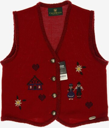 GIESSWEIN Vest in L in Red: front