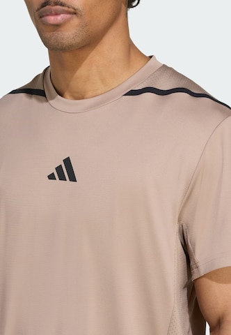 Maglia funzionale 'Designed for Training Pro' di ADIDAS PERFORMANCE in marrone