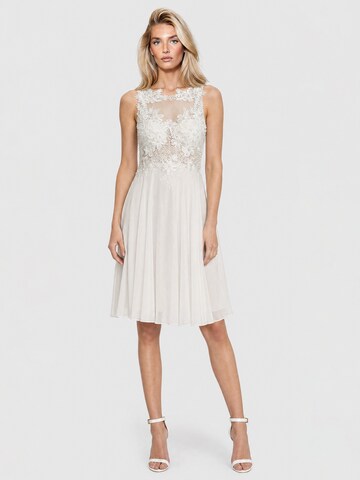 APART Cocktail Dress in Beige