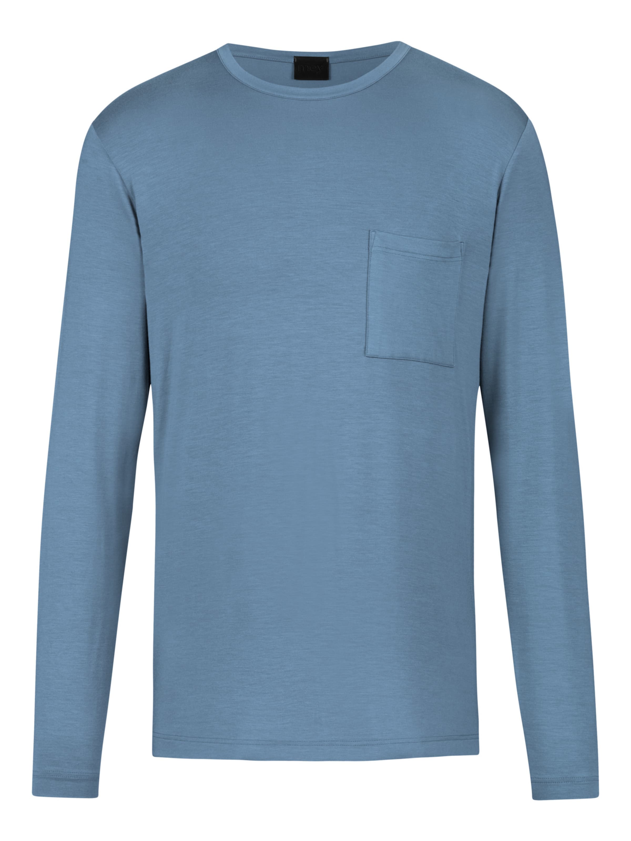 T-Shirt 'Jefferson' Mey en bleu : devant