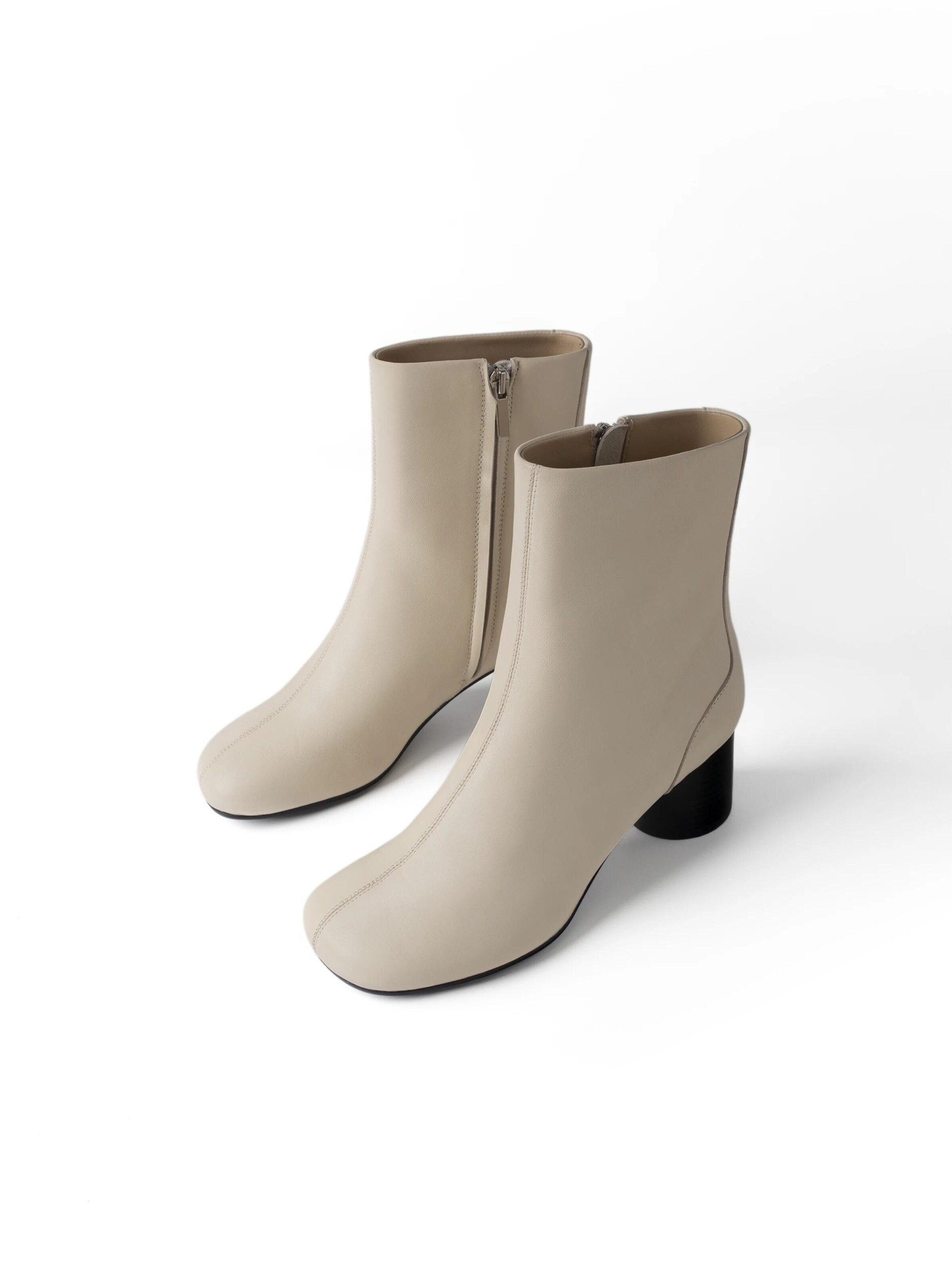L37 HANDMADE SHOES Bokabakancsok 'MEET ME DOWNTOWN' - bézs