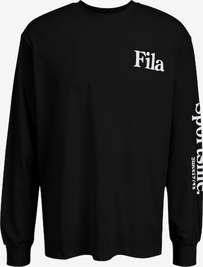 FILA Toiminnallinen paita 'LAON' värissä musta / valkoinen, Tuotenäkymä