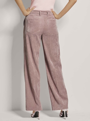 MADELEINE Wide Leg Hose in Pink