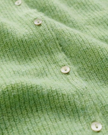 WE Fashion Плетена жилетка в зелено
