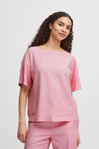 b.young Shirt 'falakka' in Pink: predná strana