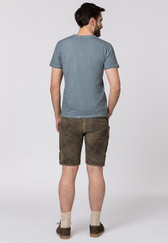 STOCKERPOINT Traditional shirt 'Günther' in Blue