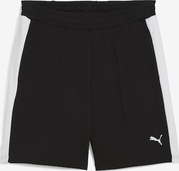 PUMA Sportbroek in Zwart: voorkant