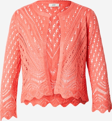 JDY Knit cardigan 'JDYSun' in Red: front