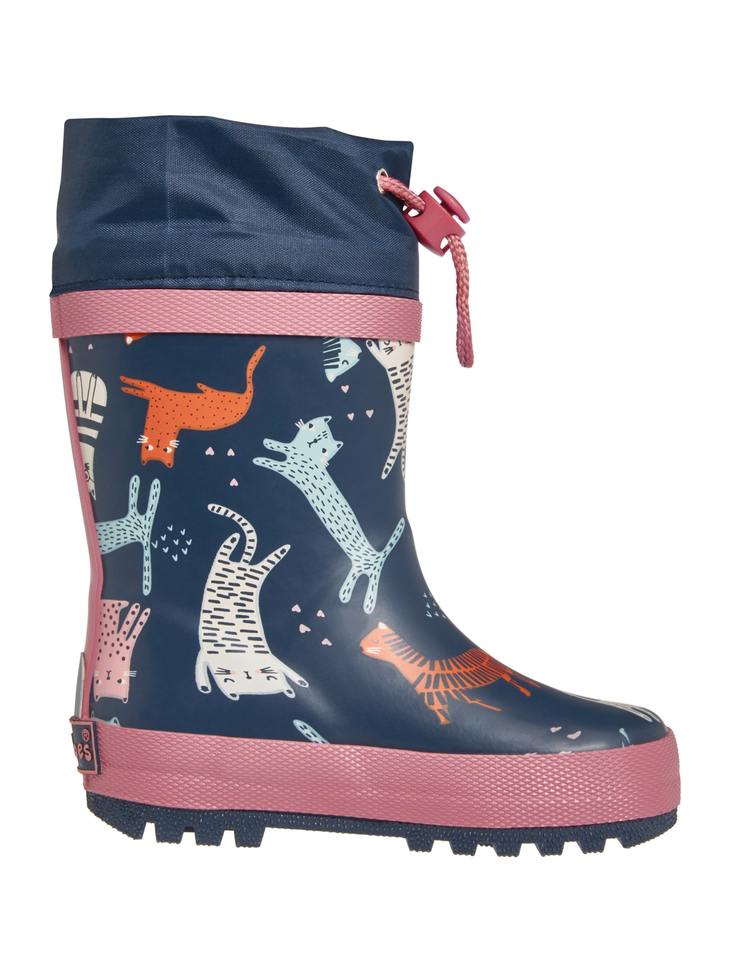 PLAYSHOES Резиновые сапоги 'Katzen' в Синий