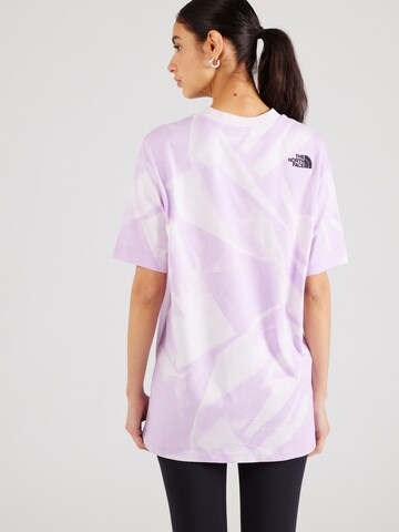 T-shirt THE NORTH FACE en violet